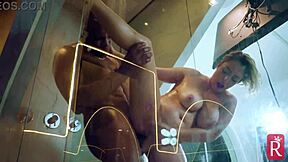 bbc destroys whore's gaping ass to mouth in bath filth