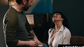 insatiable milf puck fisted fucked desk sleazy principal rimjob spit deepthroat