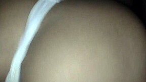 sexy neighbor watches netflix then quick butt cumshot