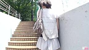 mizuki's pussy stuffed with cock creampie uncensored