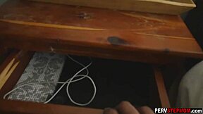 Does Stepson Crave Busty Stepmom's Wet Pussy Scent Daily?