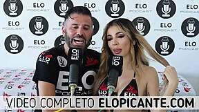 Elo Podcast Sucks Veve Valencia's Tits in Spanish Interview