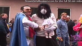 i feel the thrill watching dream milfs flash tits at mardi gras fat tuesday party outdoors