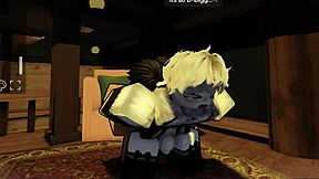 i railed my maid femboy hard up in the attic space