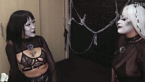 we had such a fun night with my girl after halloween party kisses and all