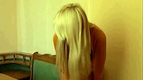 babe's passionate kitchen solo tugs boobs and pussy till she explodes!