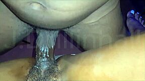 my teen girlfriend sneaks bbc creampie while i wait outside for her shift