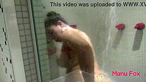 Wanna see this latina pornstar shower and finger her pussy?