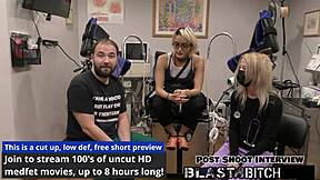 Channy Crossfire sucks dick hard. Then cum blasts her face.