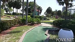 hey check out nikki lavay sucking cock pov hardcore with her small tits out