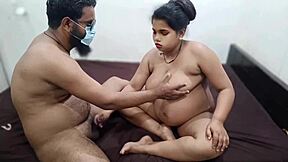 cute chubby indian student bends for teachers doggystyle pussy cum