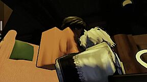 i railed my maid femboy hard up in the attic space