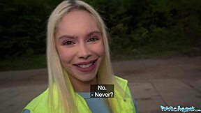 i feel her tight pussy gripping me as jogger fucks outdoors for cash. heart pounding in public thrill