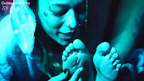 what if tickling her feet leads to hot pussy play with my lesbian friend?