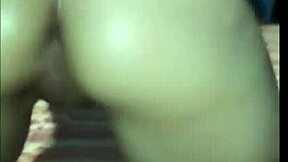 Colombian Latina Twerks Huge Curvy Ass on Stepmom's Bed