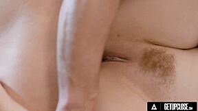 up close stacked milf lauren phillips rides cock then takes missionary drilling