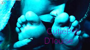 what if tickling her feet leads to hot pussy play with my lesbian friend?