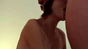 Amateur homemade clip of her eagerly sucking my throbbing cock deep and sloppy