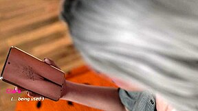 clara's domination play ends with rough anal fingering and pussy toys!