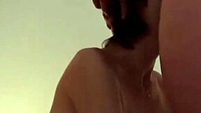 Amateur homemade clip of her eagerly sucking my throbbing cock deep and sloppy