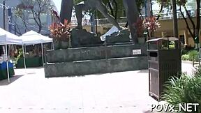 Doesn't that nympho crave your wild dick ride?