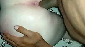 Pintoloko110 spreads open married blonde's juicy tight pussy wide