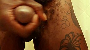 Huge BBC tempts Hallelujah Johnson into wild solo masturbation frenzy, doesn't it?