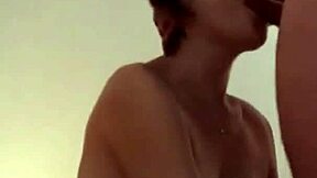 Amateur homemade clip of her eagerly sucking my throbbing cock deep and sloppy