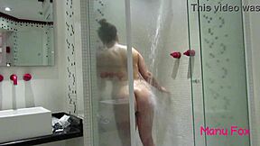 Wanna see this latina pornstar shower and finger her pussy?