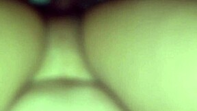 Homemade Shaved Wife Pussy Filled with Hot Cum Creampie