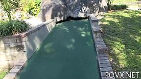 hey check out nikki lavay sucking cock pov hardcore with her small tits out