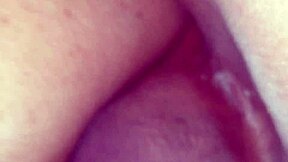 Homemade Shaved Wife Pussy Filled with Hot Cum Creampie