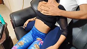 Neha Sucks Husbands Friend Dick After Sexy Movie