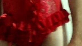 cdzinha shows off wife's corset and acts like a whore