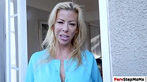 Blonde Milf Rides Hunky Guy's Monster Cock Doggystyle