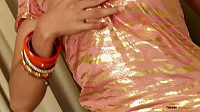 stripping then riding noy on big cock