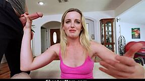 Stepdad Calls Stepson to Fuck Stepmom Cowgirl in Taboo Cheating 3some