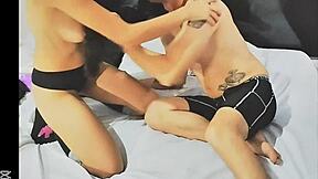 wet latina pussy surprised by punishment dick thrusting deep