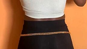 African Ebony Amateur Takes Rough Back Shots Big Cock Tight Pussy Homemade