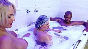 these latinas in the jacuzzi get so wet and playful