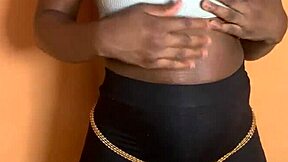 African Ebony Amateur Takes Rough Back Shots Big Cock Tight Pussy Homemade