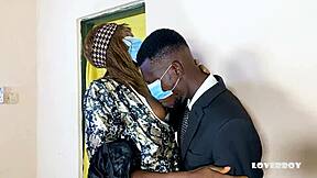 Lover Boy Licks And Fucks Office Secretary At Work Desk