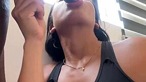 Nysdel Craves BBC Deepthroat from Amateur Couple