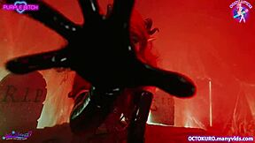 i'm octokuro the horny demoness slut