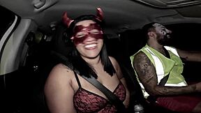 hey ela came back from halloween party with her ass wrecked and creampied full