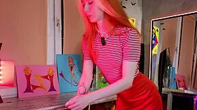 Hey girl your lingerie vibrator makes that cute pussy orgasm hard right?