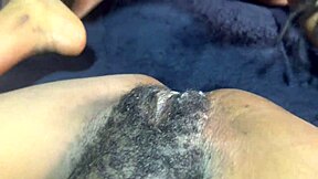 Natural hairy pussy cutie blows and fucks missionary