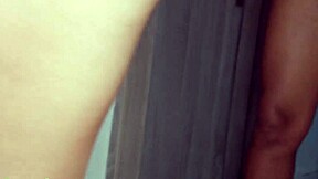 Ebony Teen Bent Over Outdoor Doggystyle First Time Cumshot