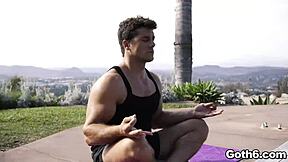 Scarlet de Sade Offers Ramon Nomar Her Pierced Gaping Asshole with Toys