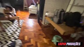 Magrinha Safada Sucks Hard Then Offers Tight Asshole POV